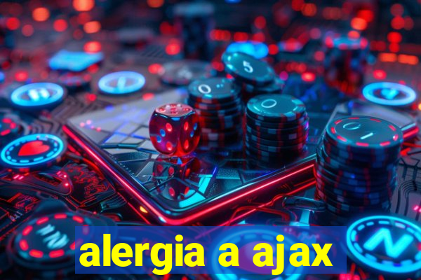 alergia a ajax